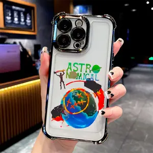 Rapper Travis Scotts Phone Case Suitable for iPhone 17 16e 16 15 14 13 12 11 Mini Pro Max Air X XR XSMAX 8 7 Plus Anti Fall Transparent Soft Back Cover