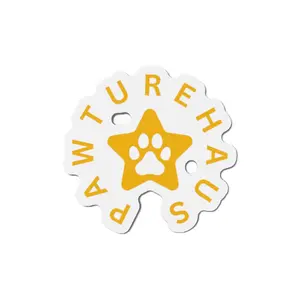 Pawturehaus Die-Cut Pet Magnets | Cute Puppy Decor, Dog Lover Gift, Refrigerator Accessories, Animal Themed Decor, Creative Gift Idea