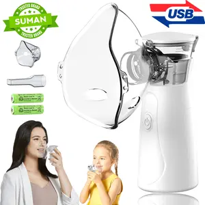 2026 Portable Nebulizer for Adults and Kids - Quiet Nebulizer Machine for Adults and Kids,Travel Nebulizer,Handheld Baby Nebulizer,Mesh Nebulizer for Home Use,humidifier,rechargeable humidifier