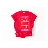 Red Comfort Colors T-SHIRT