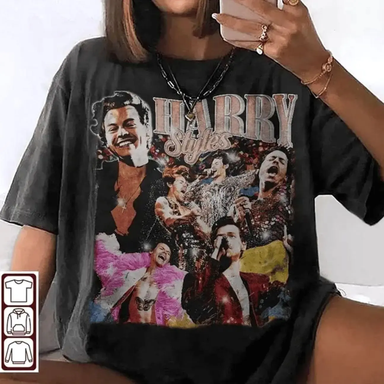Harry Styles Vintage Shirt, Love On Tour Short Sleeve Shirt