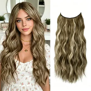 Plodon Baddie Vibes ️Invisible Volume Hack  16/20/24" One-Piece Wavy Hairpieces | 5 Safety Clips Seamless Look | Heat Resistant Up to 180°C | Your Secret to Perfect Hair