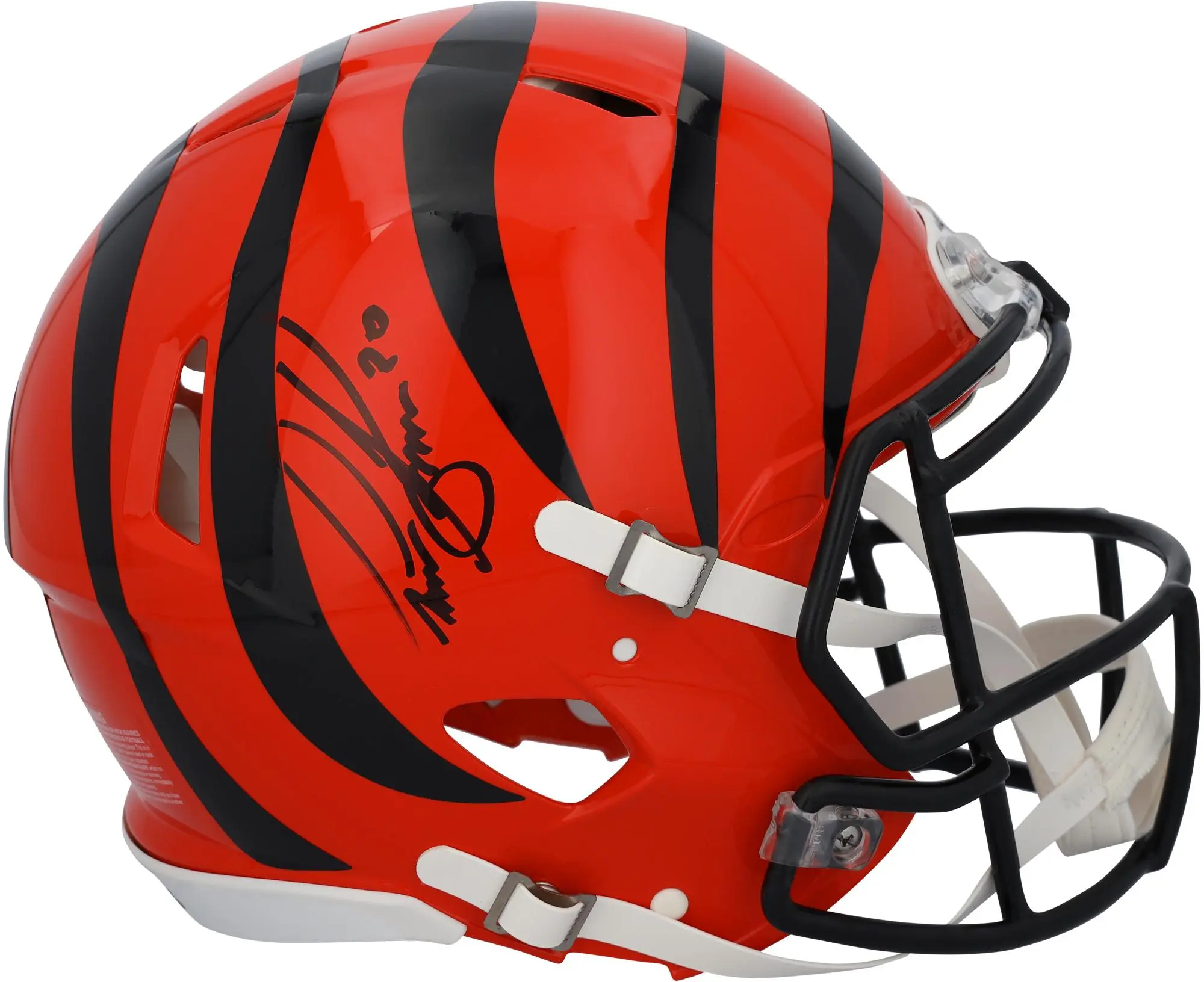 Chase Brown Cincinnati Bengals Autographed Riddell Speed Authentic Helmet - Fanatics Authentic Certified
