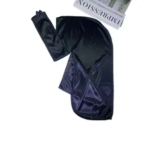 Satin Silk Double Du Durag with Pocket to maintain Locs, Braids, and Haircut