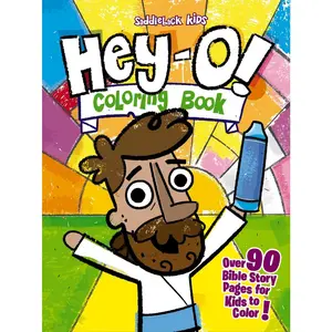 Hey-O! Coloring Book: Over 90 Bible Story Pages for Kids to Color