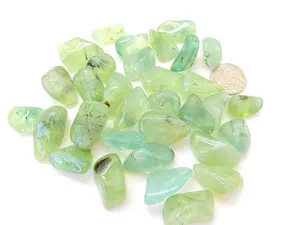Prehnite Tumbled Stone (Grade A) - Polished Prehnite Crystal