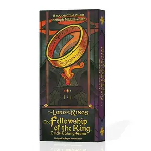 The Lord of the Rings: the Fellowship of the Ring Trick-Taking Game, Fantasy Art, Cooperative Card Game, Middle-Earth Adventure