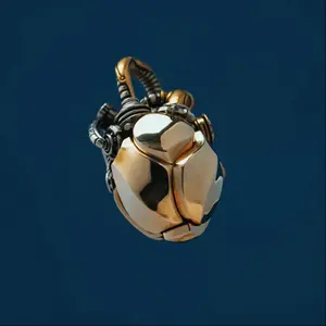 Coppertistwu Mechanical Heart Pendant, Steampunk Fidget Jewelry, Gifts for Girlfriend Boyfriend