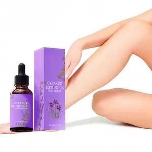 Botanical Body Care Serum, Cyperus Rotundus Oil & Vitamin E, Lightweight Hydrating Formula, Non-Greasy Daily Skin Care, 2 fl oz