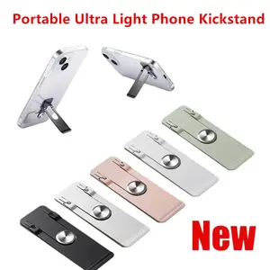 Portable Ultra Light Phone Kickstand Adjustable Universal Desktop Smartphone Holder Stand Foldable Desk Bracket Phone Kickstand