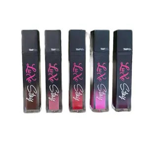 TrappednLuxe Lip Stay (Matte) - Long Lasting Lipgloss for Makeup and Cosmetics Lipstick Glossy Smooth Lip Care