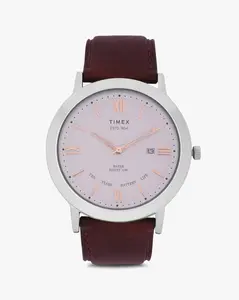 Timex Classic Quartz Leather Ladies Watch TW2U82400