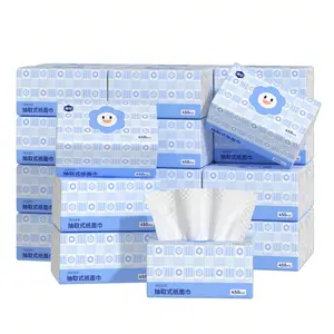 2700pcs Soft Facial Tissue Paper Roll, Non-Boxed Single Use Towel, Durable Recyclable Toilet & Napkin Paper for Home Office Dormitory, Soft Thick Tissues