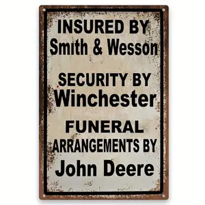 No Trespassing Sign, Vintage Metal Sign, Funny Security Sign, Home Decor Sign, Wall Decor Sign, Room Decor Sign, Living Room Decor, Gift for Friend, Vintage Plaque Decor, Signage