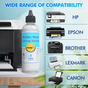 120ML Epson Printer Cleaning Kit Unblock Print Nozzles Clogs Cleaner Flush