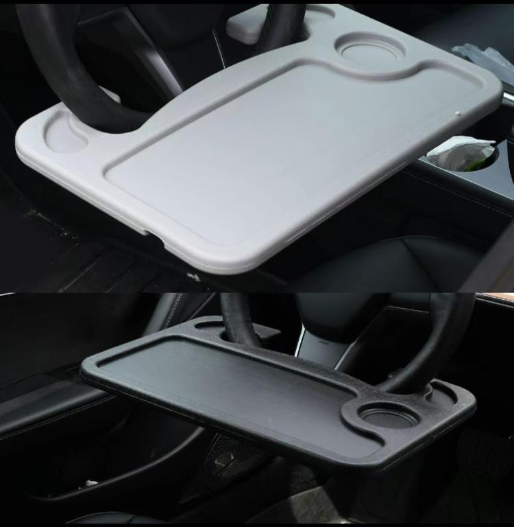 New Deal Car Steering Wheel Table, Multifunctional Automotive Steering Wheel Table, Portable Car Steering Wheel Table, Car Interior Accessories, Holder, Car Dining Tray