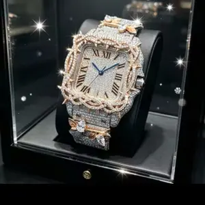 Opulence Wearables VVS Moissanite, Diamond-Tested Luxury Watch