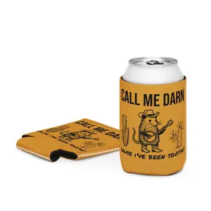 Beer Sleeve Silly Opossum Can Cooler Soda Kombucha Insulating Funny Giftr – Reusable Koozie for Beer Lovers & Party Gifts