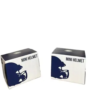 Bleu Mini Bangerz - Hand-Signed Mini Helmet from NFL Legends or Rising Stars - Collectible Team Colorway Design
