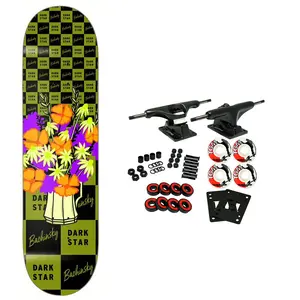 Darkstar Skateboard Complete Dave Bachinsky Flowers R7 8.25" x 31.9"