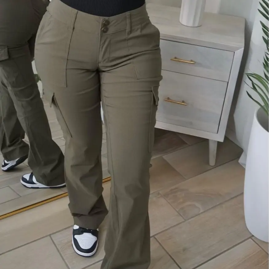 Nancy Cargo Pants- Olive