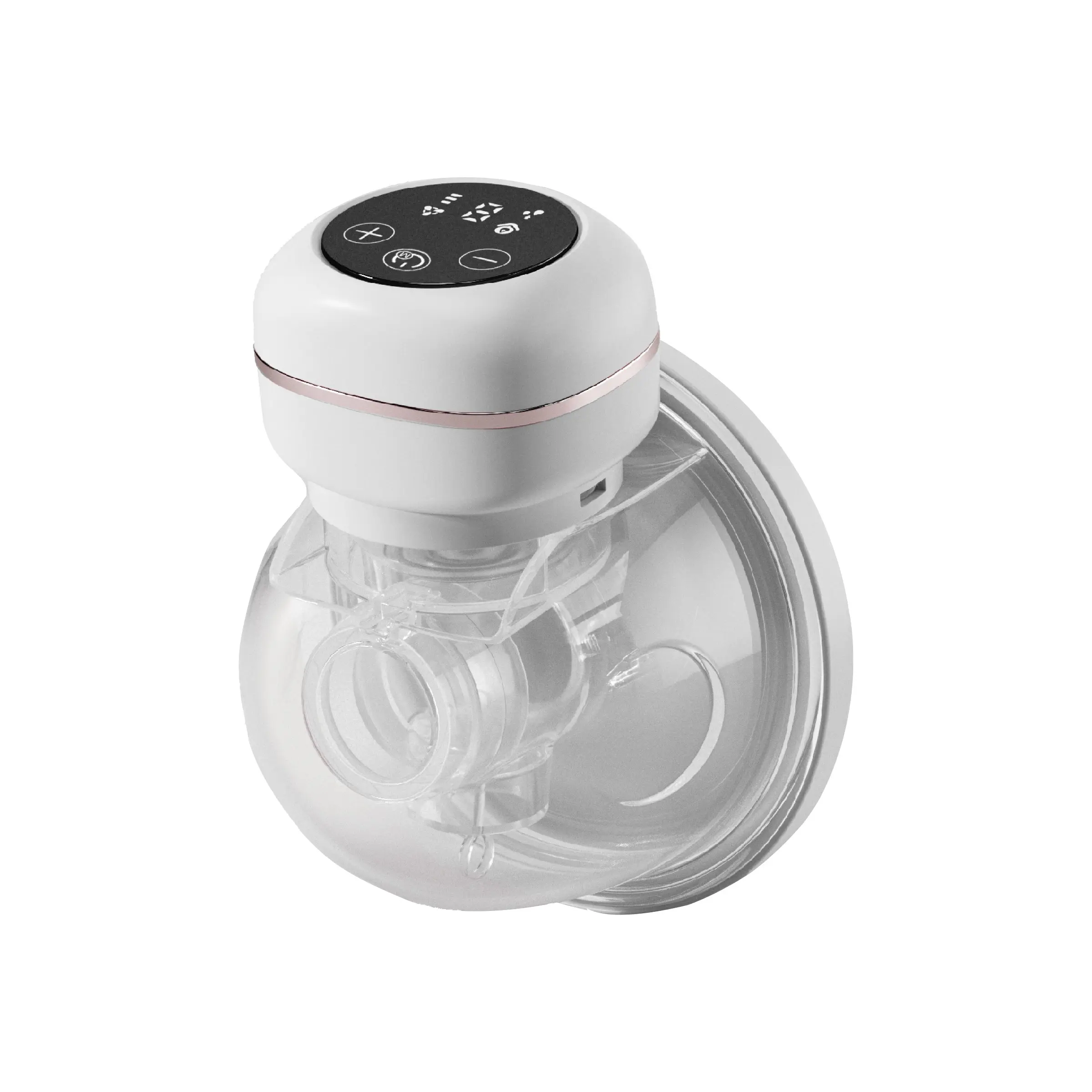 Wearable Electric Breast Pump Rechargeable with Dust Cover, 3 Modes, 9 Adjustable Suction Levels, Baby Feeding Accessory, Portable Rechargeable Pump, Wearable Breast Pumps, Wearable Breastfeeding Pump