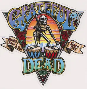 Grateful Dead Brand Sticker