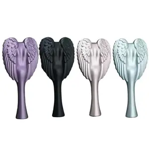 The "Angel Wings Comb" is a sleek, non-heat-based combing tool designed for smoothing and detangling hair, Hair Styling Combs
