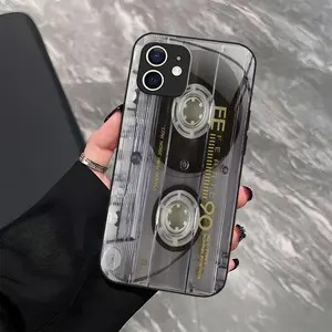 Retro cassette tape phone case, Y2K nostalgia vintage mixtape cover for iPhone 12 mini — 975