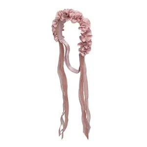 Carnation Wrap Wreath - Rose Mauve