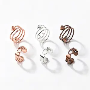 99.99% Pure Copper Magnetic Rings | Hypoallergenic, Nickel-Free, Colorfast – Stackable Magnetic Therapy Rings for Couples, Unisex Handmade Jewelry & Gifts