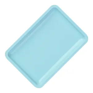 Space-Efficient Stainless Steel Nail Art Tool and Jewelry Holder Tray