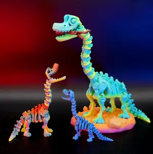 Littlefoot the Flexi Brachiosaurus - glow in the dark spine