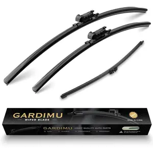 Front and Rear Windshield Wiper Blades, 3 Pcs Front and Back Windshield Wipers Blades Replacement for Lincoln MKC 2015-2019,Car Window Wiper Blades for 2015 2016 2017 2018 2019.