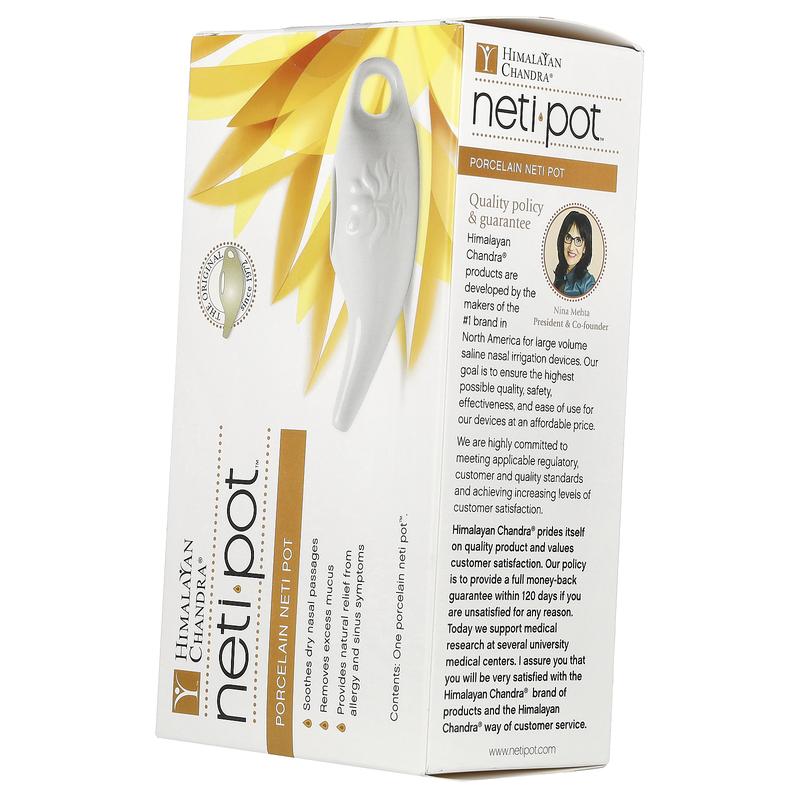 Himalayan Chandra Porcelain Neti Pot, 1 Pot