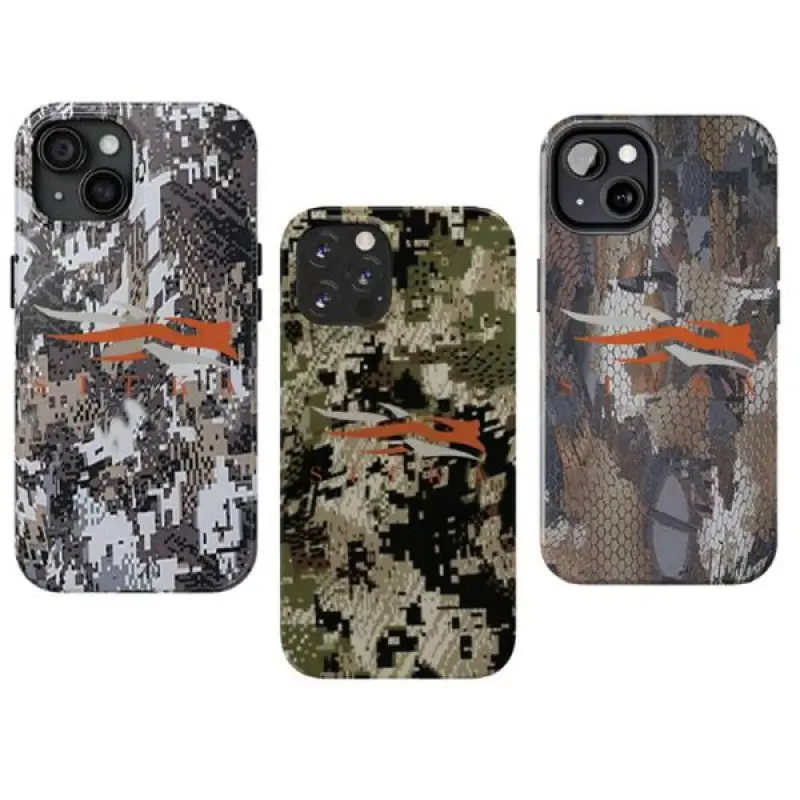 Sitka Subalpine Camo Combo Phone Case, Hunting Camo Waterfowl, For Iphone 16 15 14 13 12 11 Pro Max 8 X XR XS Accessories Protection Compatible with Samsung Galaxy S25
