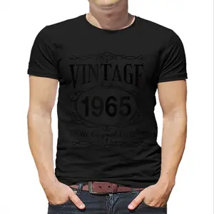 60 Year Old 60th Birthday Vintage Original Parts Born 1965 Tank Top_1