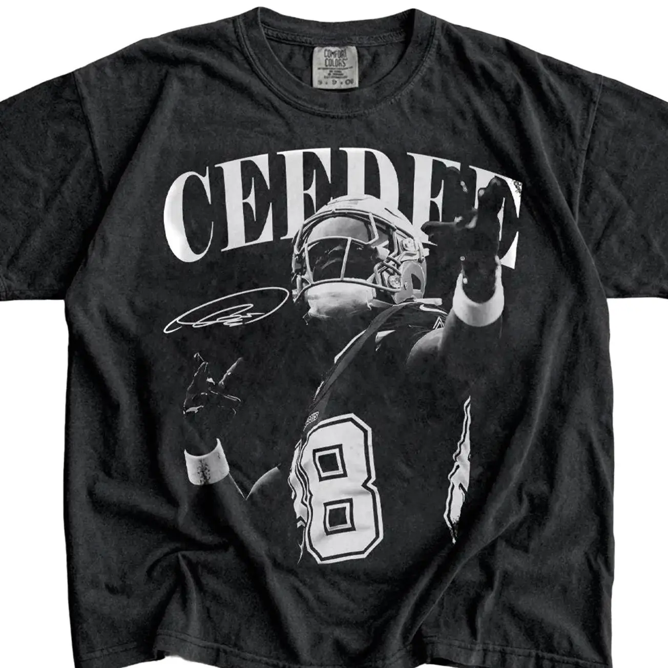 Vintage CeeDee Lamb Shirt, Game Day Graphic Tee, Cotton