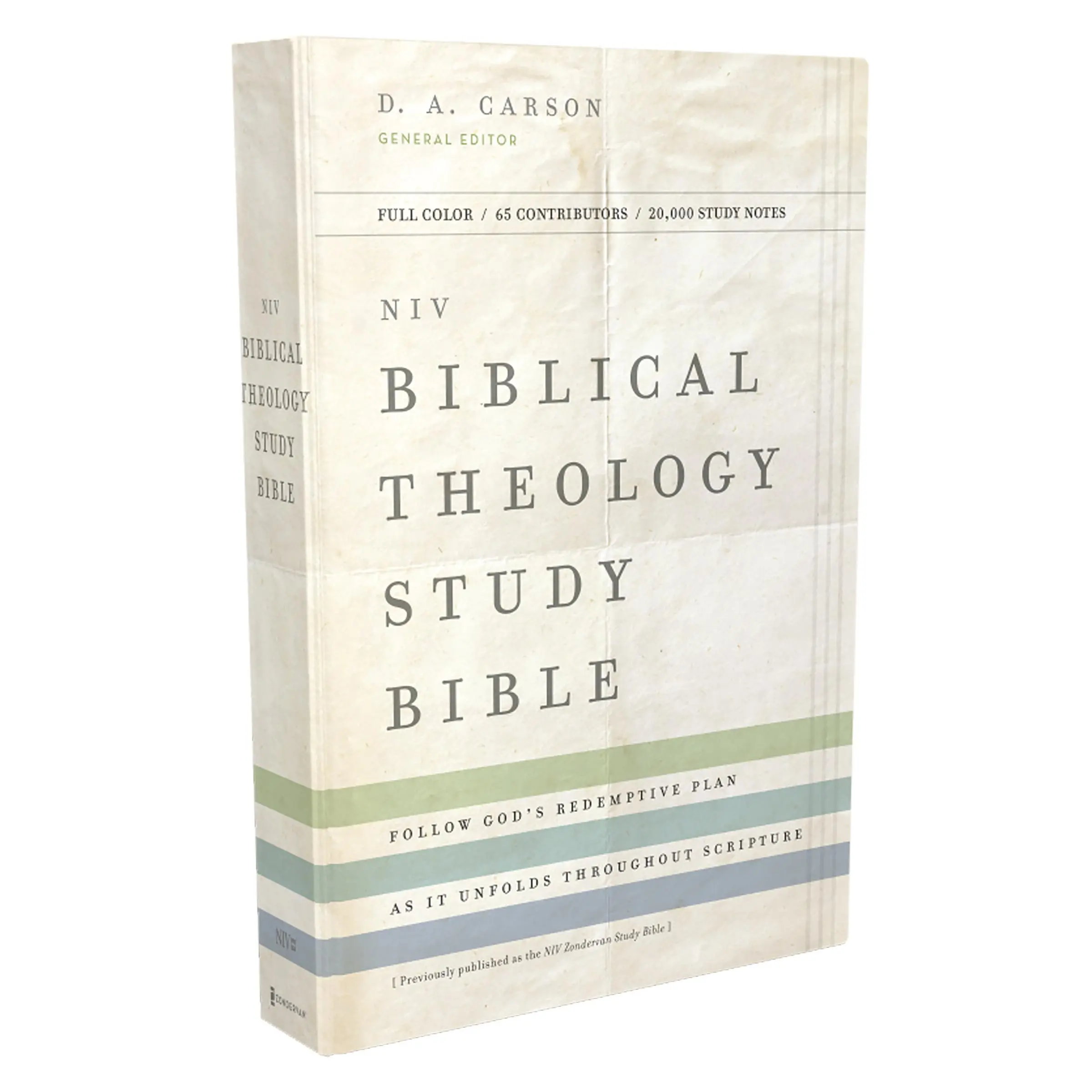 NIV, Biblical Theology Study Bible (Trace the Themes of Scripture), Hardcover, Comfort Print: Follow God’s Redemptive Plan as It Unfolds throughout Scripture by D. A. Carson||T. Desmond Alexander||Richard Hess||Douglas  J. Moo||Andrew David Naselli||Zond