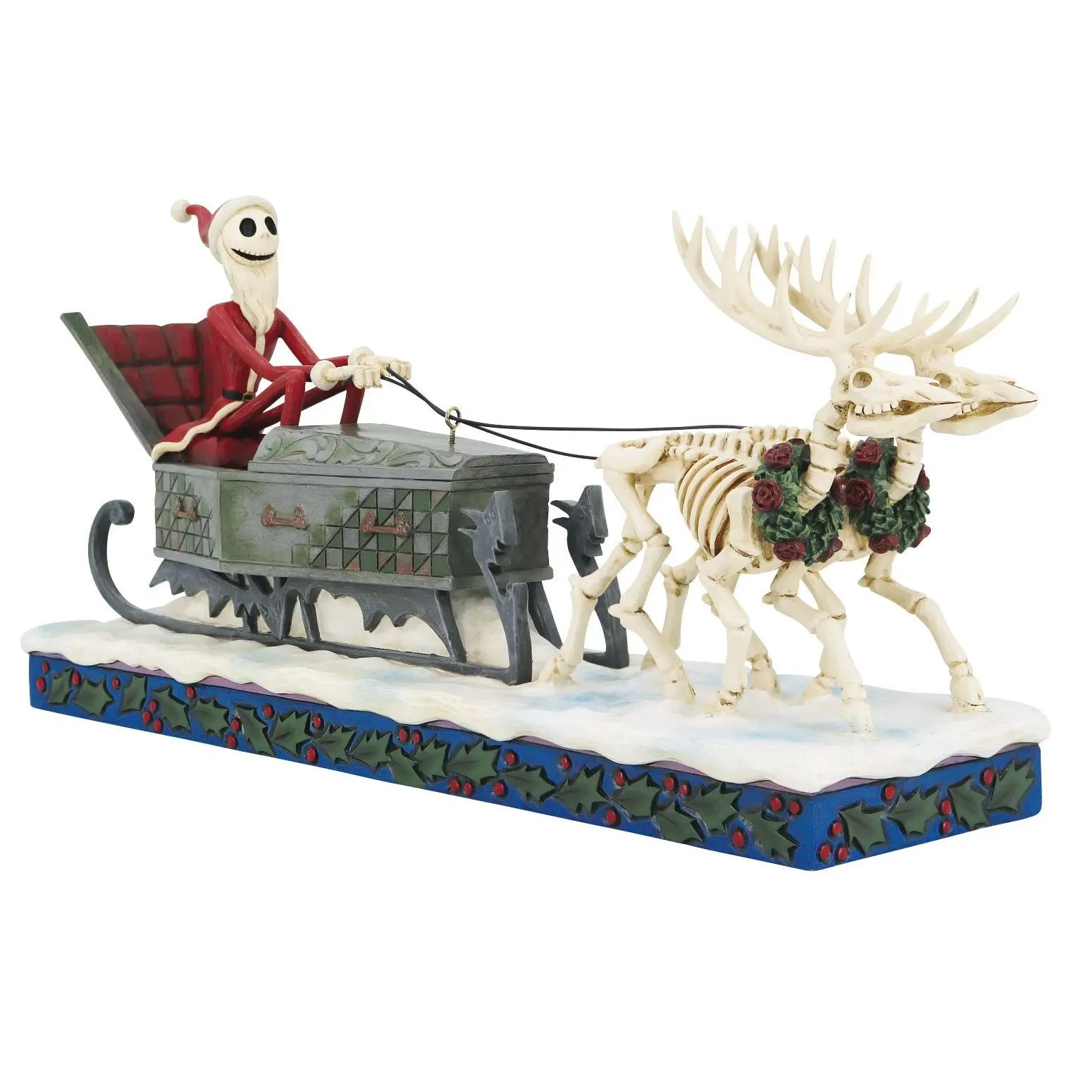 Disney Traditions Jack Skeleton Sleigh Figurine