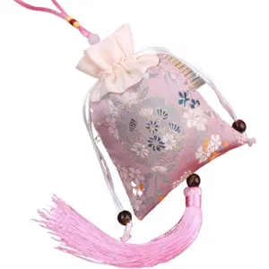 Portable DIY Chinese Herbal Sachets Dried Flowers with Wormwood Roses Mugwort Leaves Lemons Lavender Mugwort Powder