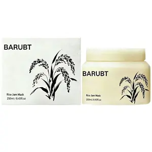 Rice & Jam Exfoliating Mask (For Face & Body) — Deep Cleansing, Hydrating & Brightening — Infuse Skin with Deep Nourishment and Abundant Moisture 250g / 8.45 fl.oz.