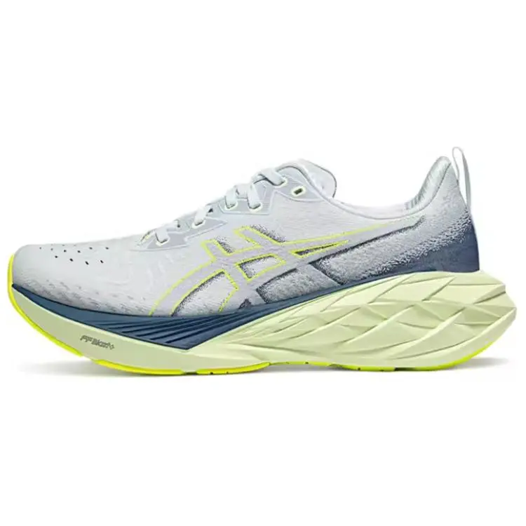 ASICS Novablast 4 Cool Grey Blue Expanse Breathable Low Top Running Shoes Men's 1011B693-022