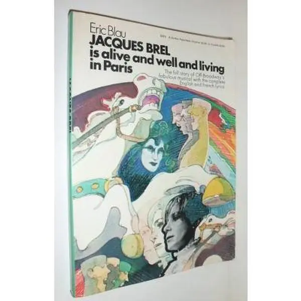 USED Book - Jacques Brel is alive and well and living in Paris by Eric Blau (Paperback) - english