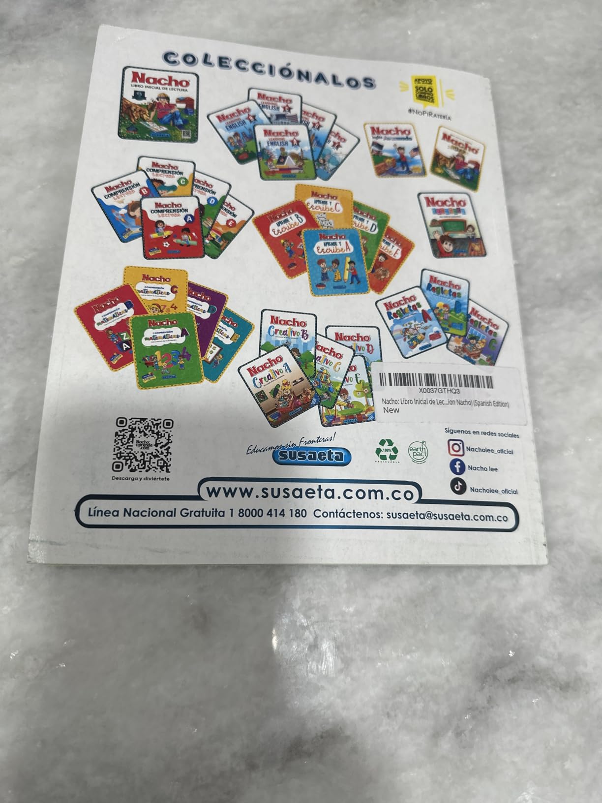 Nacho: Libro Inicial de Lectura (Coleccion Nacho)