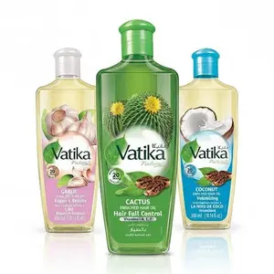 Dabur Vatika Naturals Cactus Enriched Hair Oil 300ml - Nourishing Indian Oil for Strong & Healthy Hair - Gentle Formula with Amla & Vegetable Oils - Natural Moisturizer for Men & Women