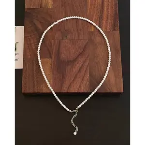 Dainty Pearl Stackable Necklace