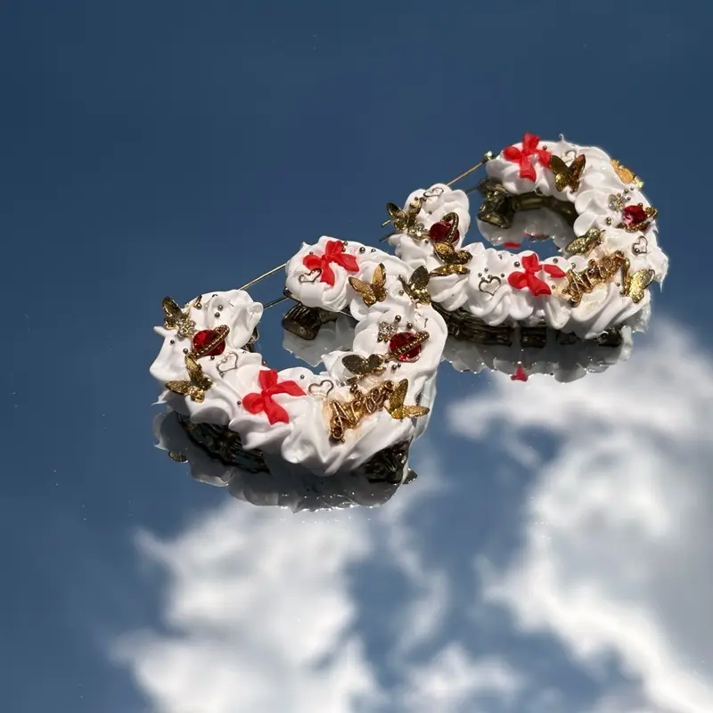 Aries Whipped Icing Earrings