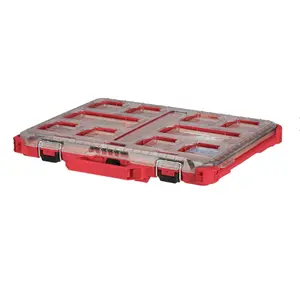 Milwaukee PACKOUT 10-Compartment Low Profile Tool & Parts Organizer