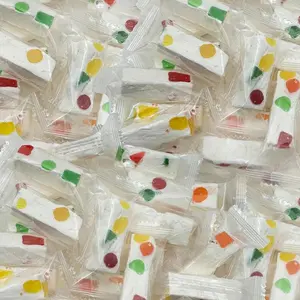 Jujube Nougat Candy | 30 Count, 11-Ounce Pack | Classic Treat with Fruit Jelly Pieces | Individually Wrapped Chewy Candy for Buffets, Gifting & Snacking